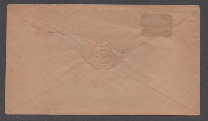 **CSA Cover, Richmond, VA, September 13, 1863,4