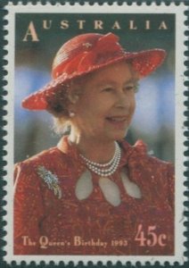 Australia 1993 SG1396 45c QEII Birthday MNH