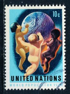 United Nations - New York #252 Single Used