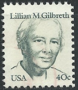 US 1984 - 40c Lillian M Gilbreth - #1868
