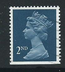 GB Machin QE II  SG 1515  FU Walsall Perf 14 booklet