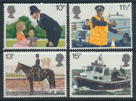 GB SG 1100 - 1103  SC# 875-878 Mint Never Hinged - Metropolitan Police