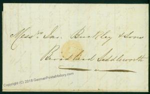 Pernambuco Brazil 1850 England Transatlantic Mail Cover 75983