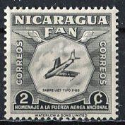 Nicaragua; 1954: Sc. # 756: */MH Single Stamp