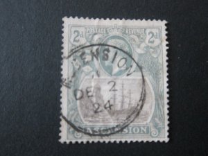 Ascension Islands 1924 Sc 13 FU