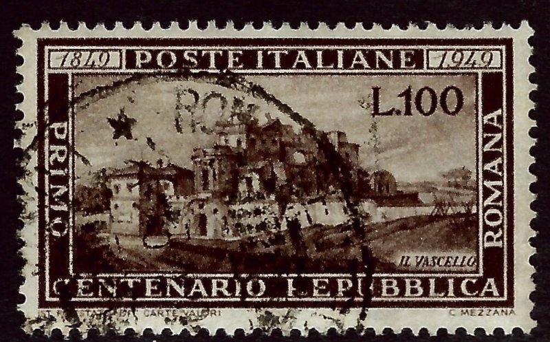 Italy SC#518 Used F-VF SCV$120.00...Grab a Bargain!