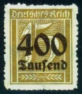 Germany #O035 (O35) Official - Numeral, Unused (0.20)