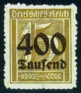 Germany #O035 (O35) Official - Numeral, Unused (0.20)