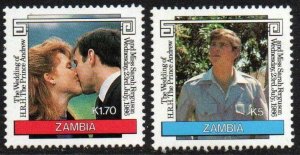 Zambia Sc #348-349 MNH