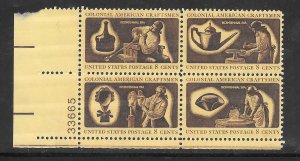 #1456-59 MNH Plate Block