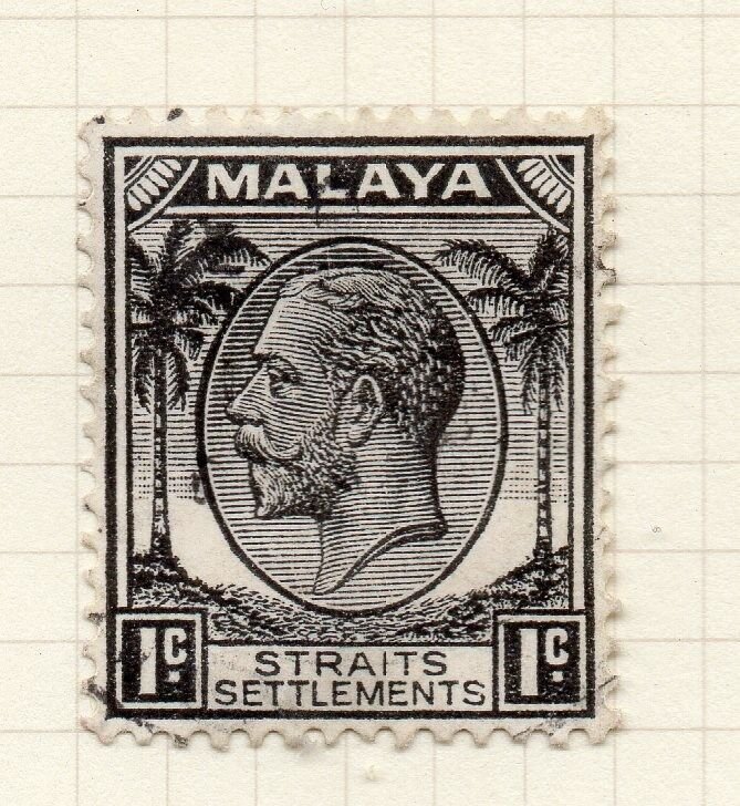 Malaya Straights Settlements 1936 Early Issue Fine Used 1c. 298943
