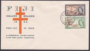 FIJI 1954 Health commem FDC................................................87398