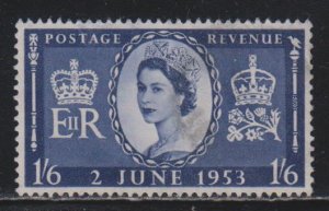 Great Britain,  1sh6p Queen Elizabeth II (SC# 316) Used