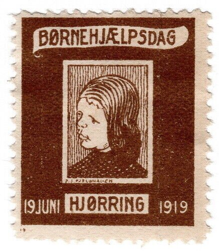 (I.B) Denmark Cinderella : Hjørring Children's Fund Day (1919) 