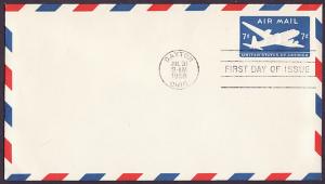 UC26 Skymaster entire uncacheted FDC