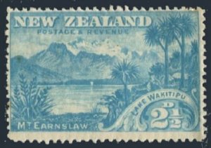 New Zealand 73, hinged. Michel 68. Mt Earnslaw, Lake Wakitipu, 1898.