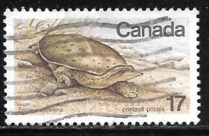 Canada 813: 17c Spiny Softshell Turtle (Trionyx spinifera), used, VF