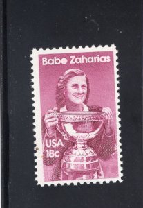 1932 Babe Zaharias, MNH