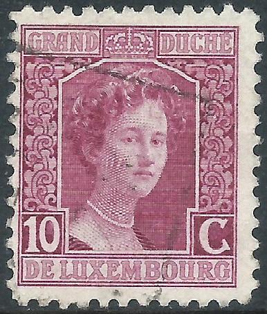 Luxembourg, Sc #97, 10c Used