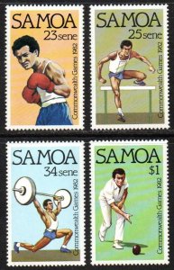 Samoa Sc #579-582 MNH