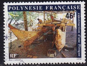 POLYNESIE FRANCAISE [1986] MiNr 0462 ( O/used ) Schiffe