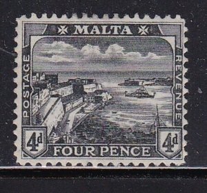 Album Treasures Malta Scott # 63 4p Valletta Harbor Mint Fresh Hinge-