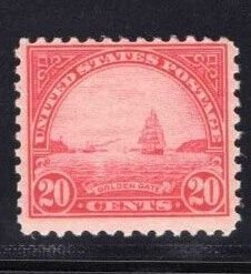 US STAMPS #567 20c MINT OG NH LOT #78839-17