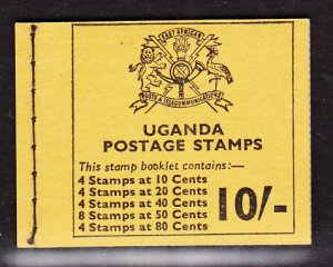 Uganda 133,134,136,137,139 Booklet MNH VF