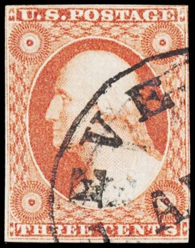 U.S. 1851-57 ISSUE 10  Used ID  102208