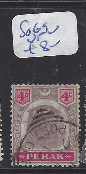 MALAYA PERAK (P1409B)   4C TIGER SG 69  VFU