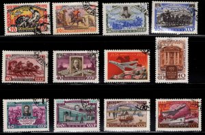 Russia Scott 2095-2106 Used CTO Complete set of 12