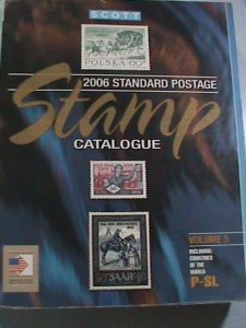 ​SCOTT STAMP CATALOG 2006-VOLUME 5-COMPLETE COUNTRIES OF FROM P TO SL.