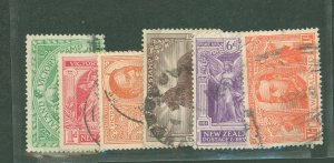 New Zealand #165-170 Used Single (Complete Set)