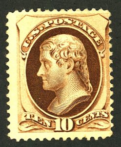 U.S. #187 MINT OG LH