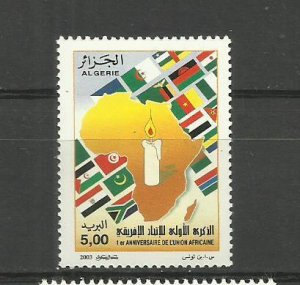 ALGERIA 2003 - FLAGS , MNH