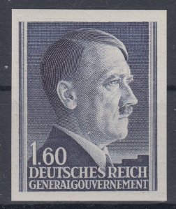 Generalgouvernement 1942 Sc#N96 Mi#88 U imperforate mnh (DR2004)