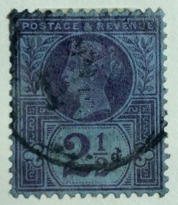 AlexStamps GREAT BRITAIN #114 SUPERB Used 