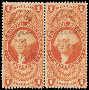 U.S. REV. FIRST ISSUE R72c  Used (ID # 116345)