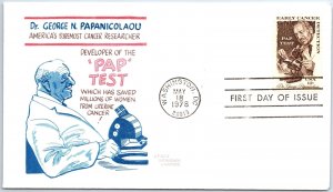 US COVER FIRST DAY OF ISSUE EARLY CANCER DETECTION AFDCS CACHET 1978