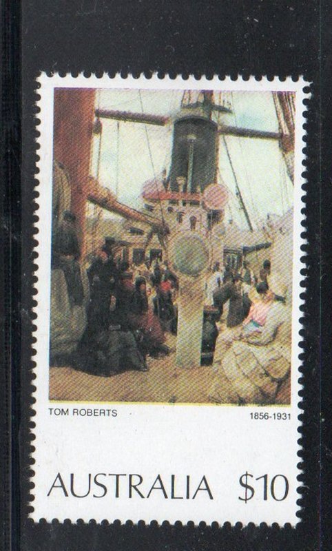 Australia Sc 579 1977 $10 Painting by Tom Roberts stamp mint NH