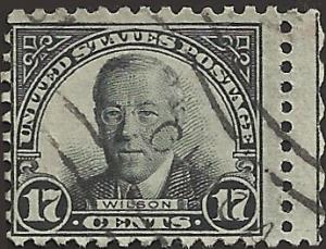 # 697 Used Black Woodrow Wilson