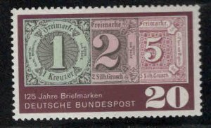 Germany Scott 933 stamp on stamp stamp