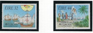 Ireland 864-65 MNH 1992 Europa (an8601)