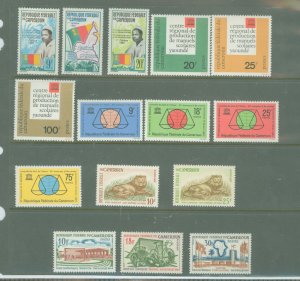 Cameroun #386-400 Unused Single (Complete Set)