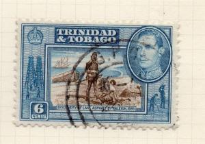 Trinidad & Tobago 1938 Early Issue Fine Used 6c. 282447