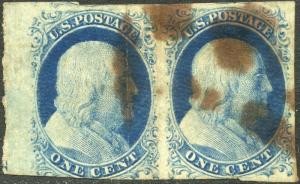 #9 USED PAIR POS41-42L1L MARGIN PAIR VF (APP.) CV $240.00 BN9201