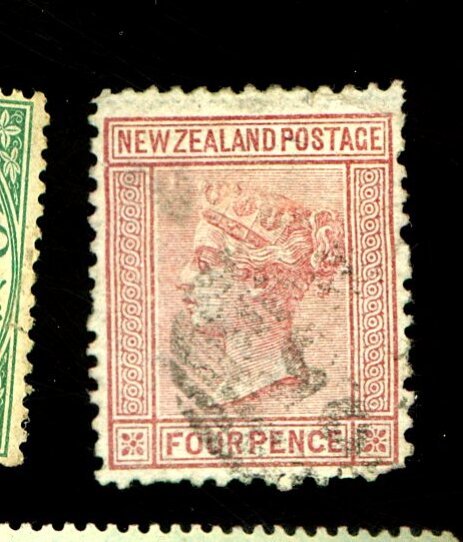 NEW ZEALAND #54 USED FVF Cat $75