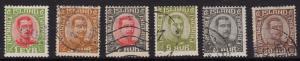 Iceland Series 1920-1922, short set, used