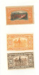 Panama #E1/E4 Unused Single