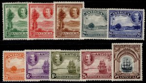 ANTIGUA GV SG81-90, 1932 Tercentenary set, M MINT. Cat £225.